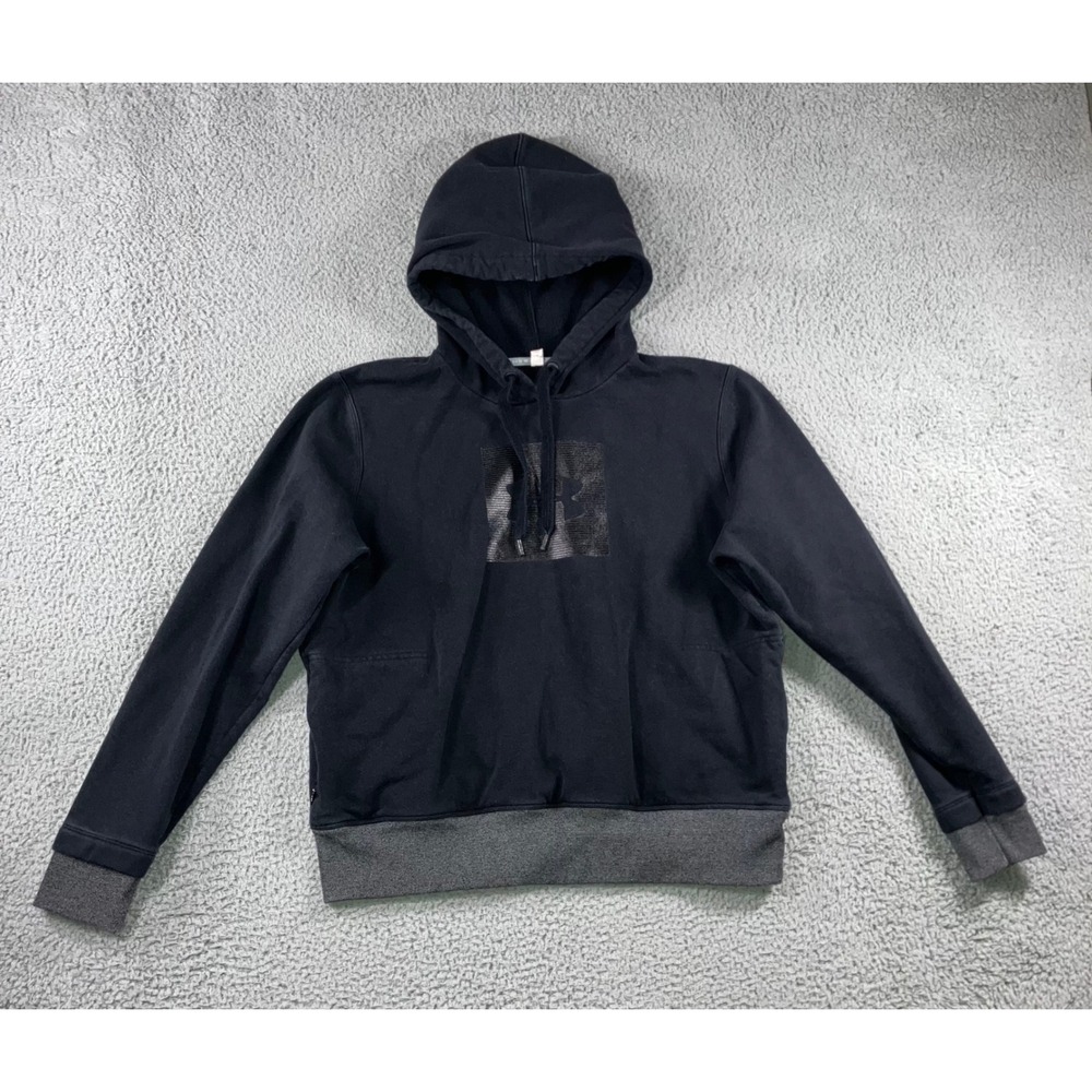 Under Armour Hoodie‎ Men Medium Loose Fit Fleece Logo Drawstring Pullover